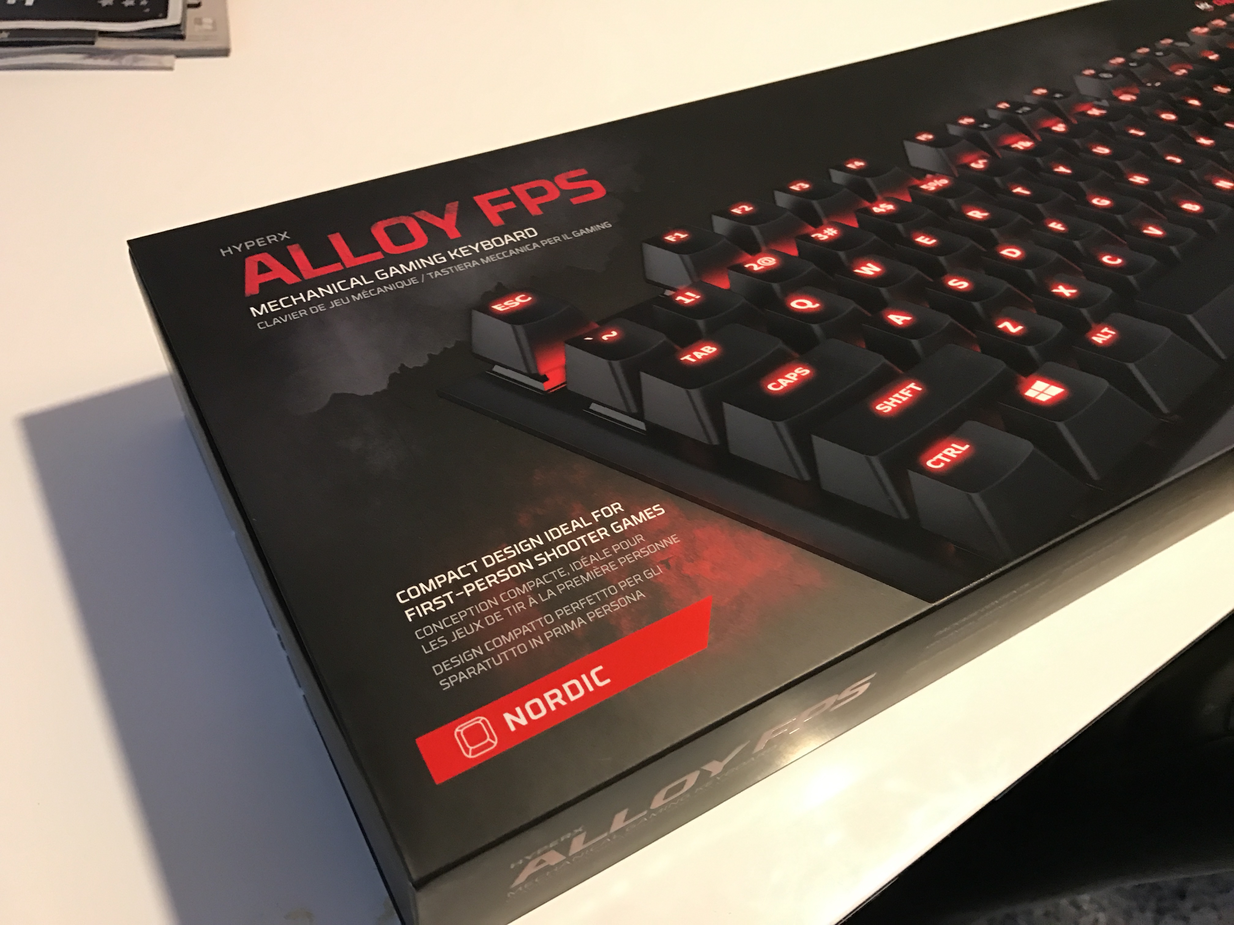 Test: HyperX Alloy FPS mekanisk gaming tastatur | eReviews.dk