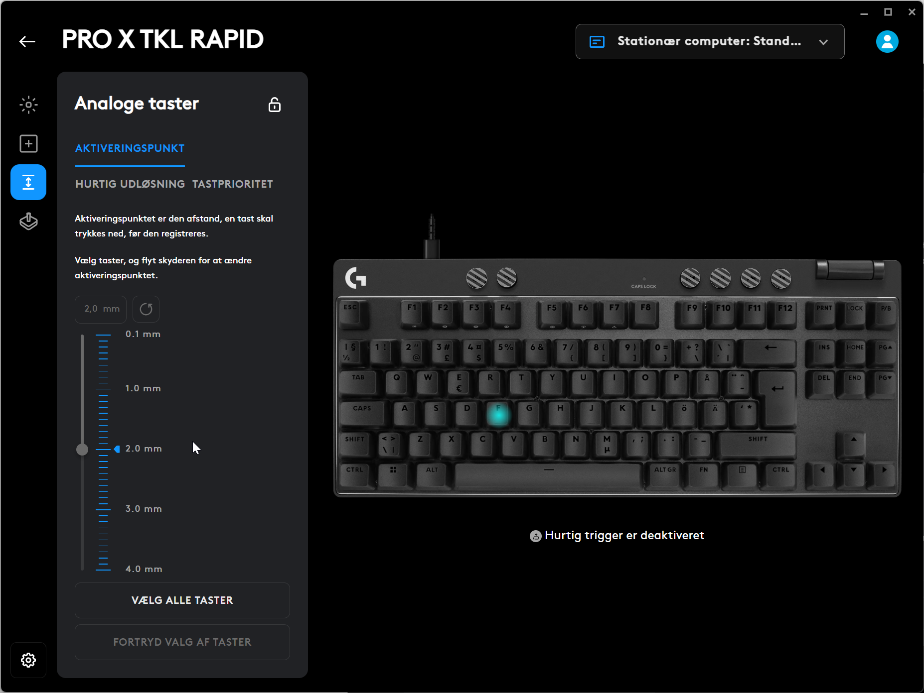 Logitech Pro X TKL Rapid 7 | eReviews.dk