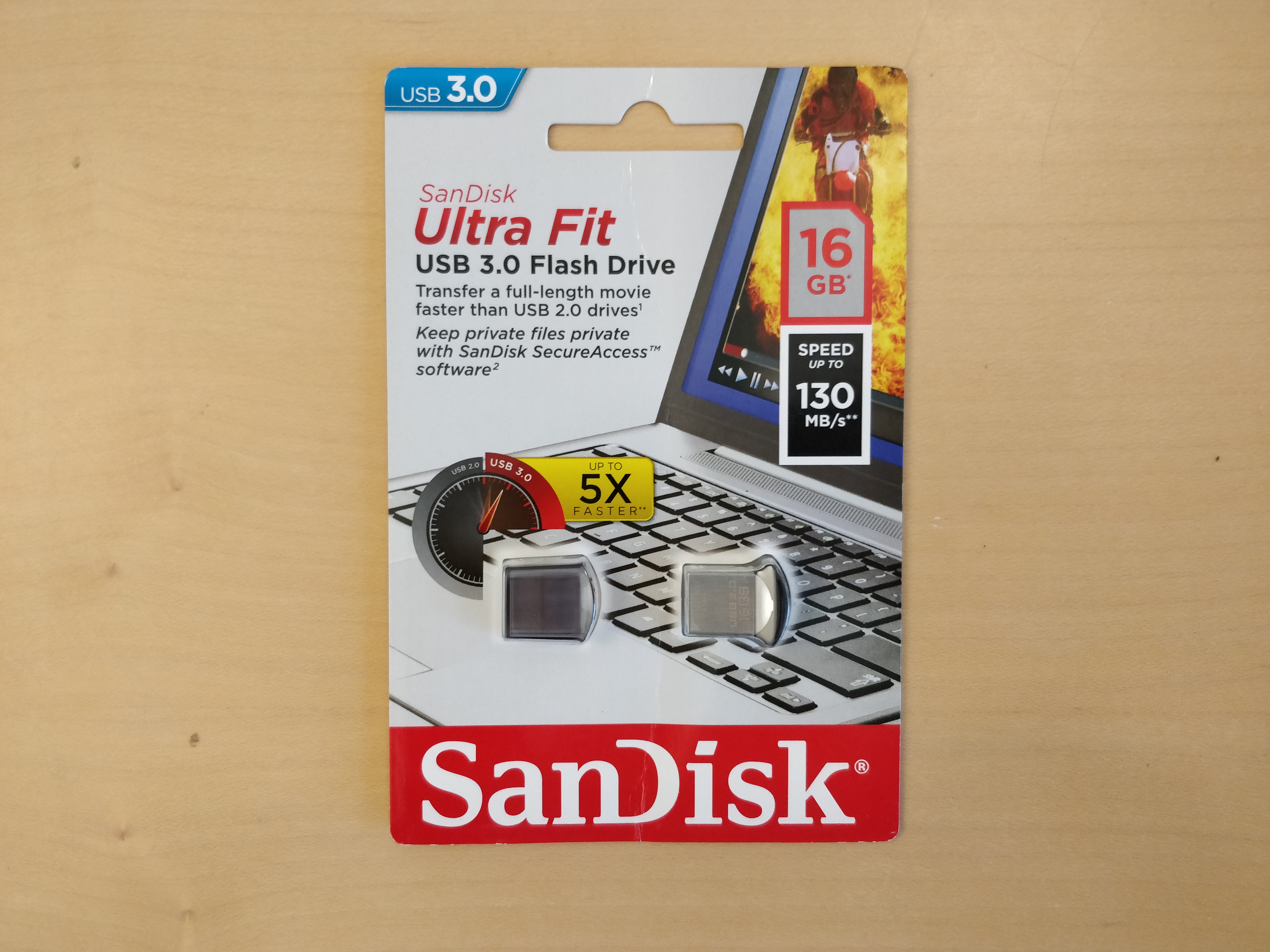 SanDisk Ultra Fit 16 Flash | eReviews.dk
