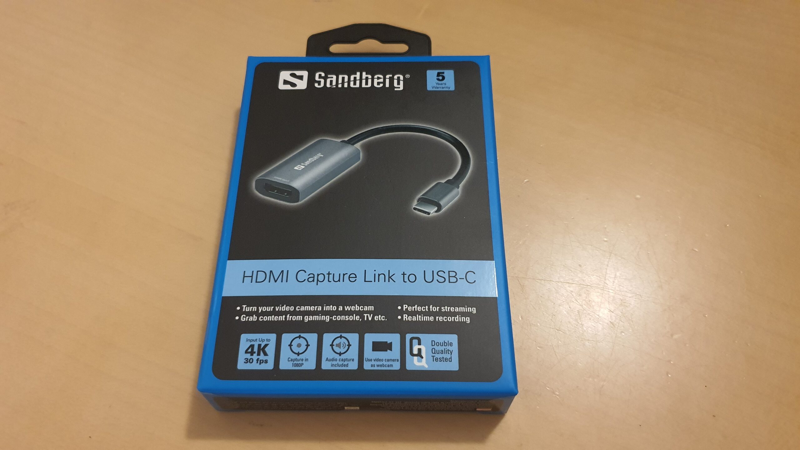 Zealot impuls statisk Test: Sandberg HDMI Capture Link | eReviews.dk
