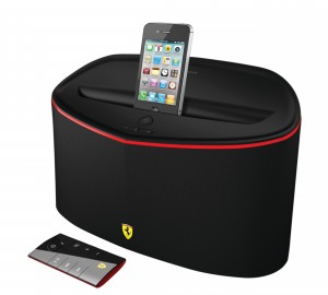 Scuderia Ferrari FS1 Air Speaker_Front with iPhone